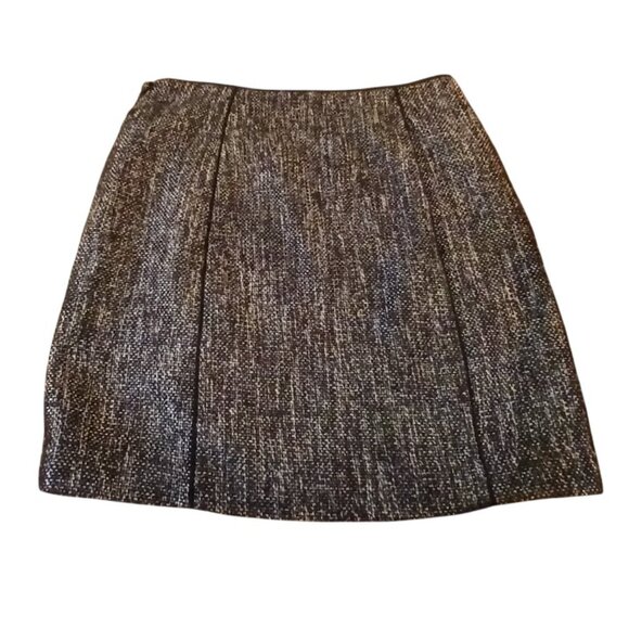WHITE HOUSE BLACK MARKET Black Tweed Pencil Wool Skirt - EUC - Picture 5 of 7